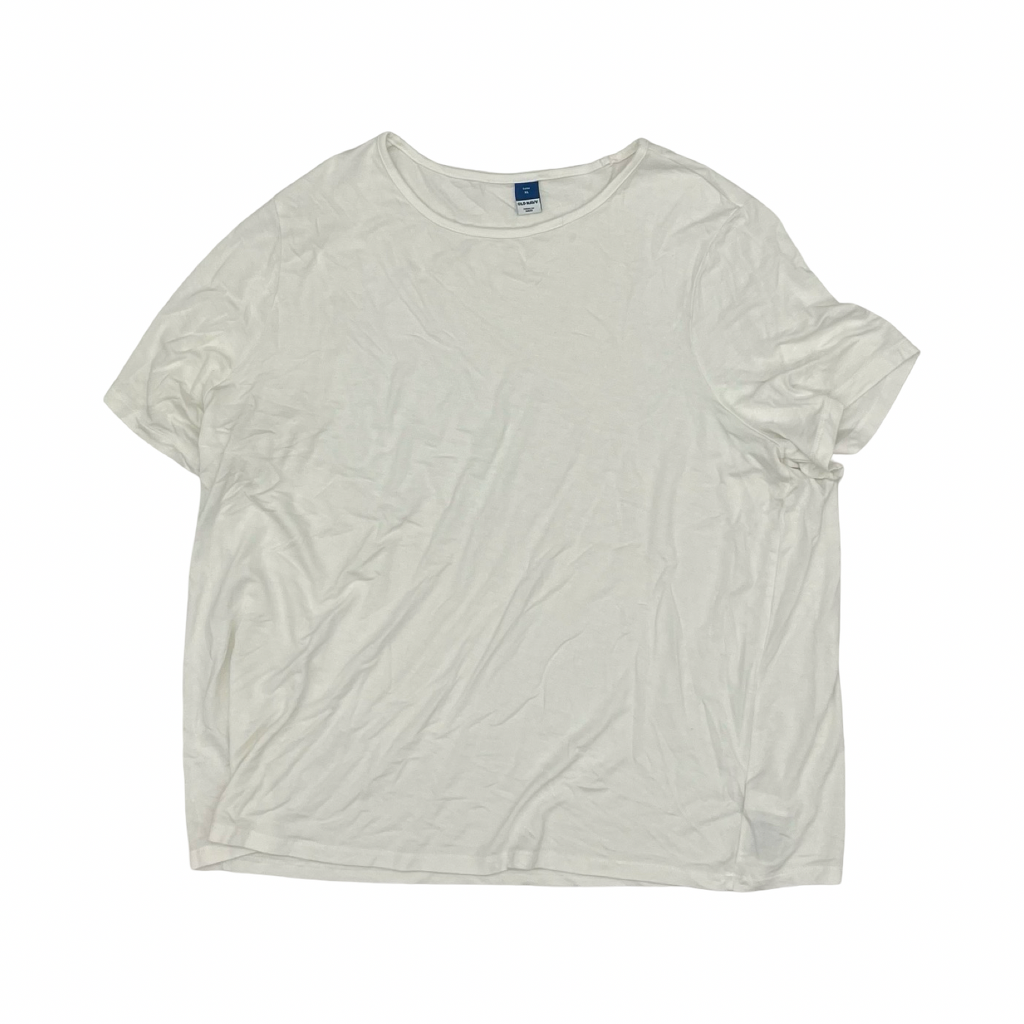 Top Ss Basic By Old Navy In White, Size:Xl