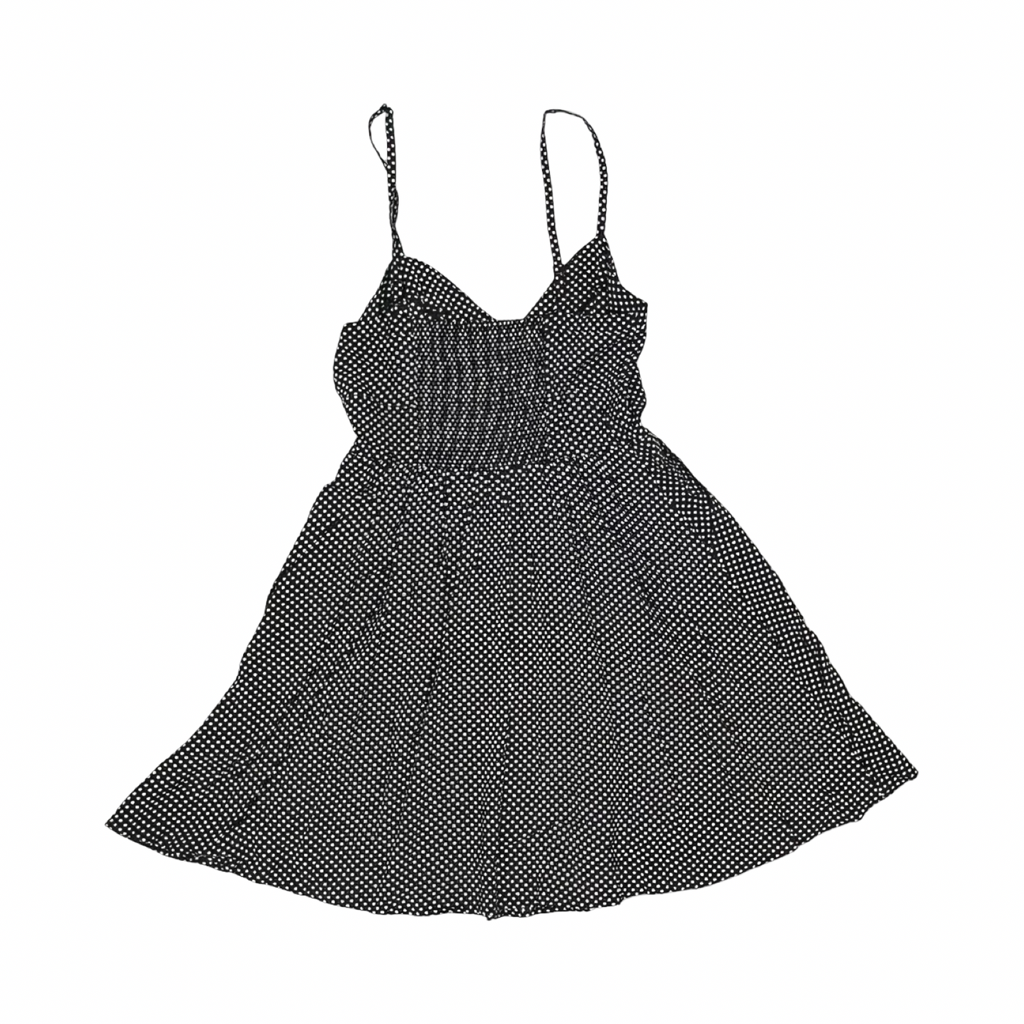Dress Casual Short By Express In Polkadot Pattern, Size:Xs