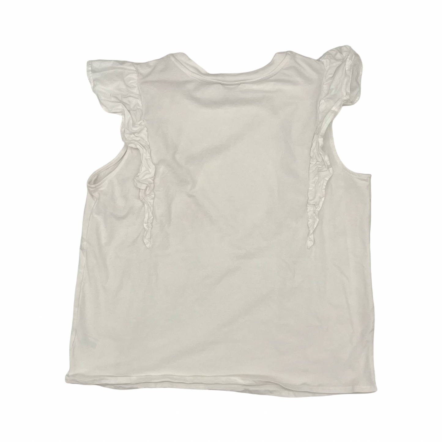 Top Sleeveless By A New Day In White, Size:Xl