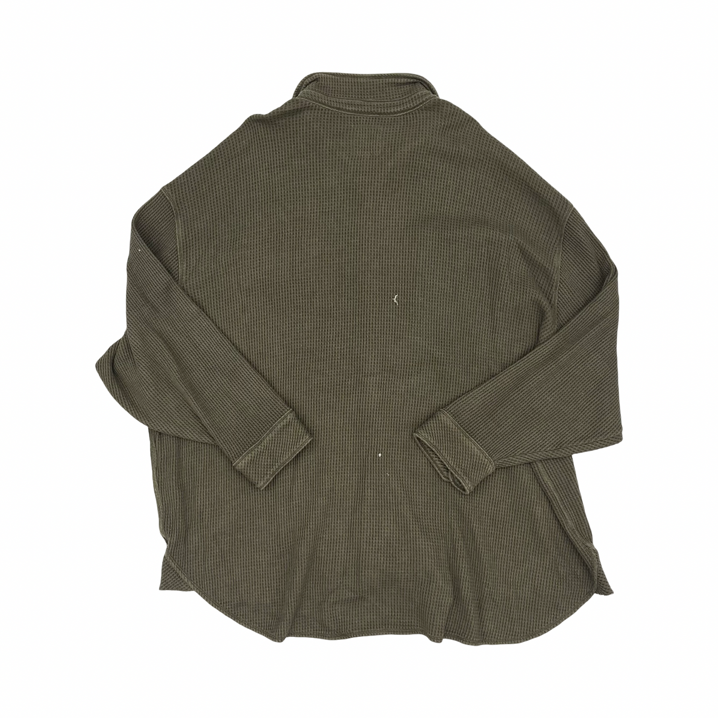 Jacket Shirt By Aerie In Green, Size:Xxl