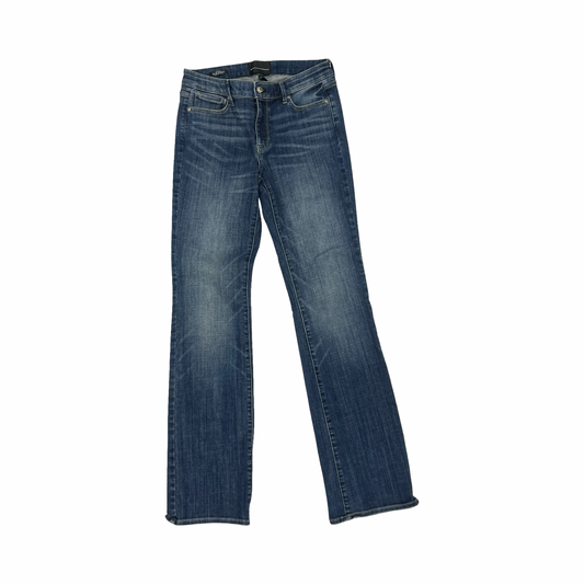 Jeans Boot Cut By White House Black Market In Blue Denim, Size:4