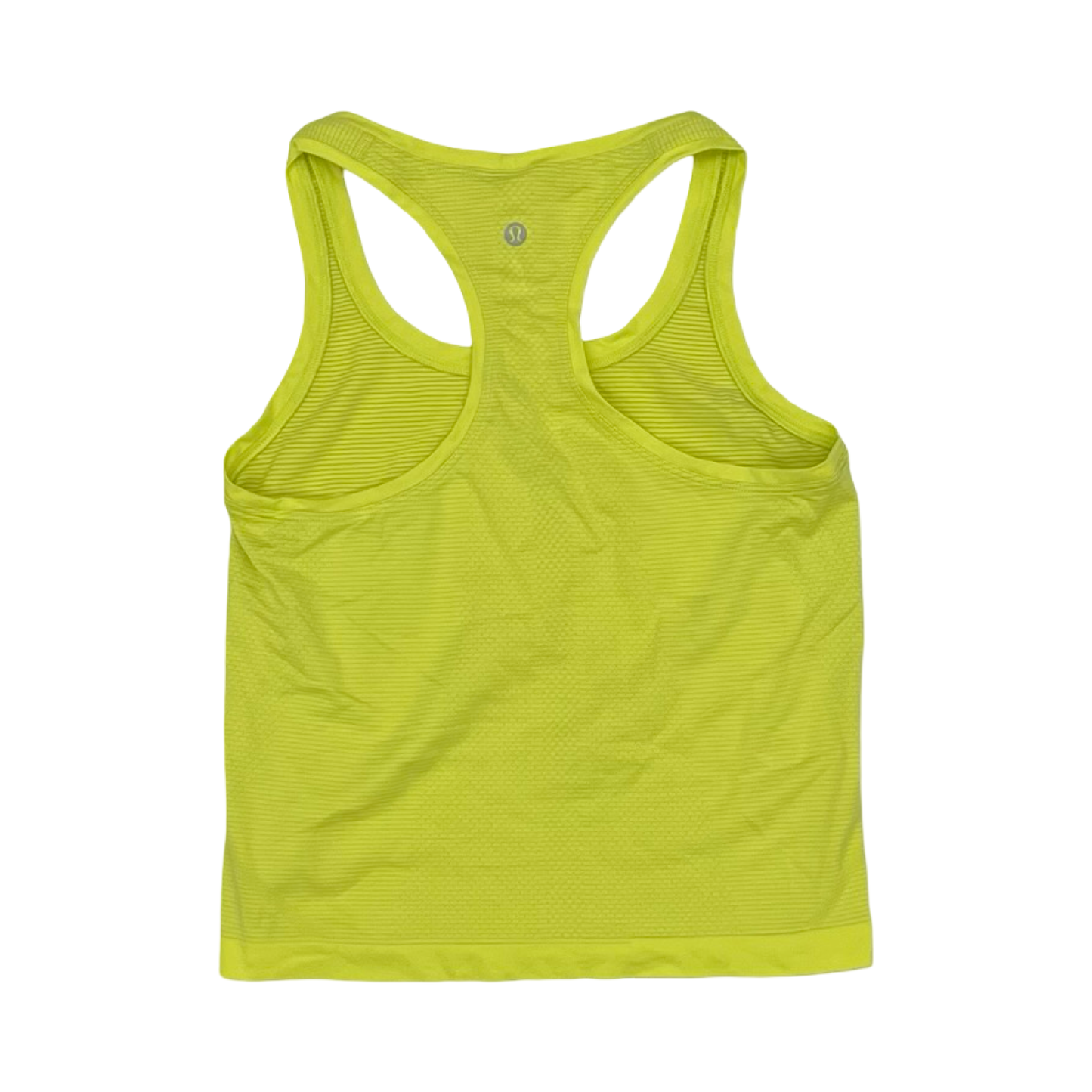 Athletic Tank Top By Lululemon In Yellow, Size:S