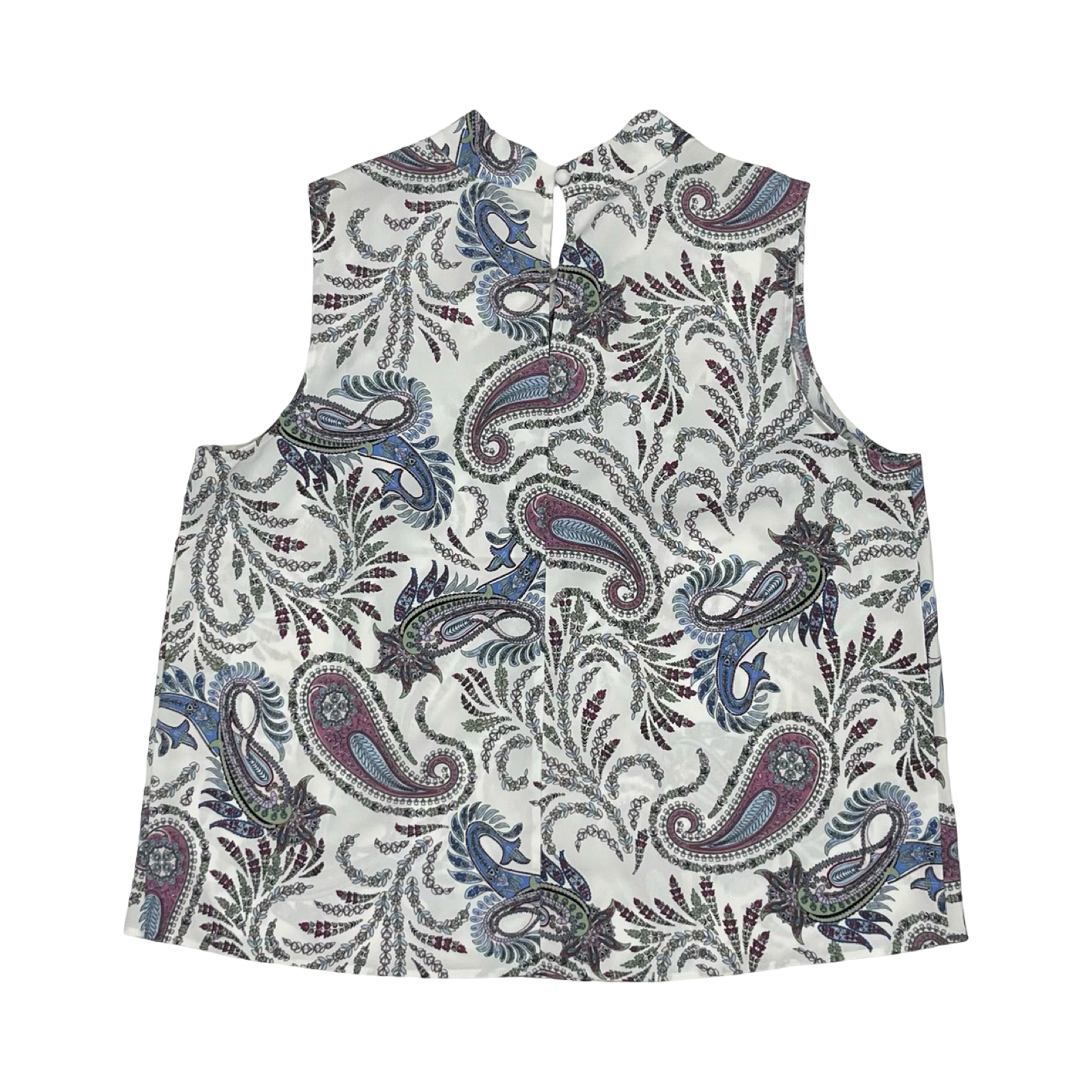 Top Sleeveless By Loft In Multi, Size:L