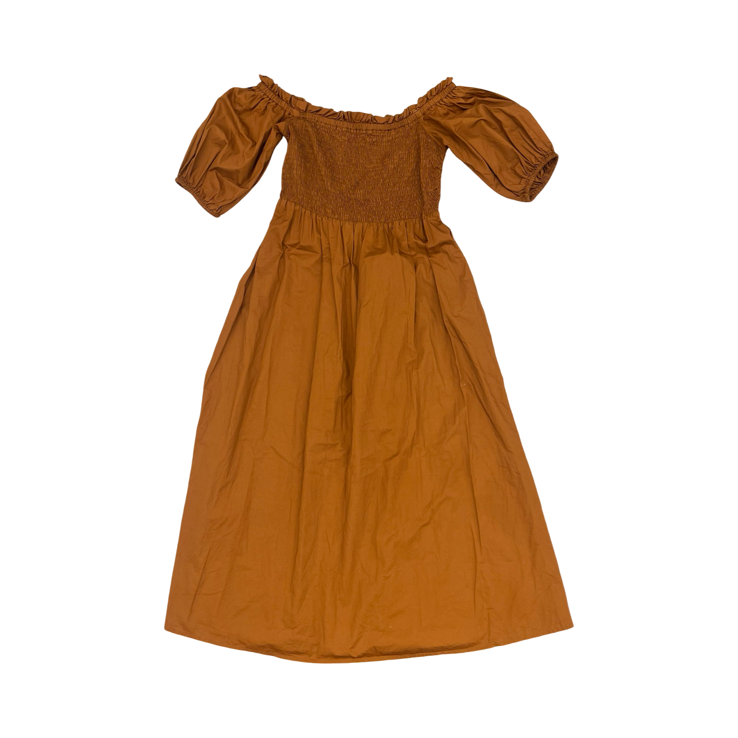 Dress Party Midi By Old Navy In Orange, Size:M