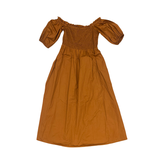 Dress Party Midi By Old Navy In Orange, Size:M