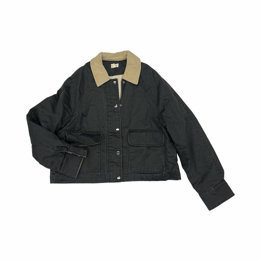 Jacket Utility By Clothes Mentor In Grey, Size:S