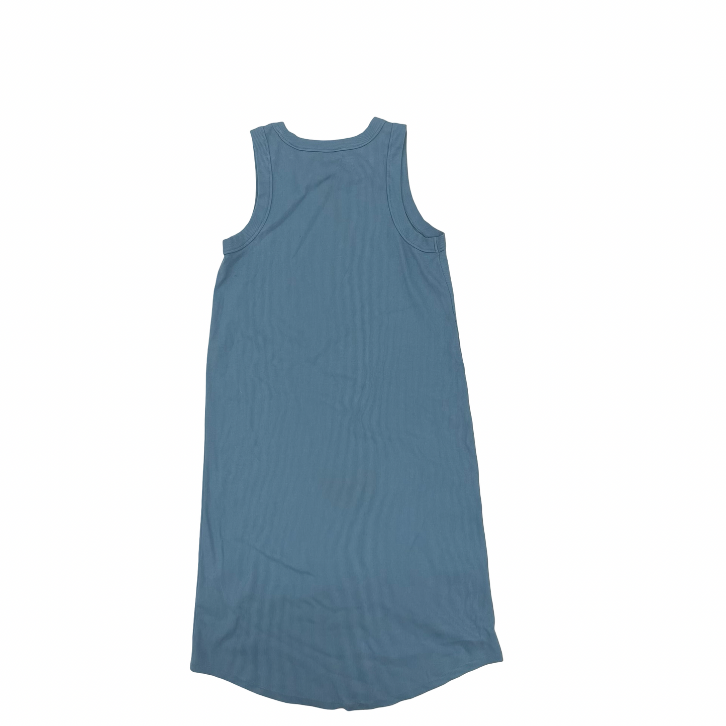 Dress Casual Midi By Lands End In Blue, Size:M