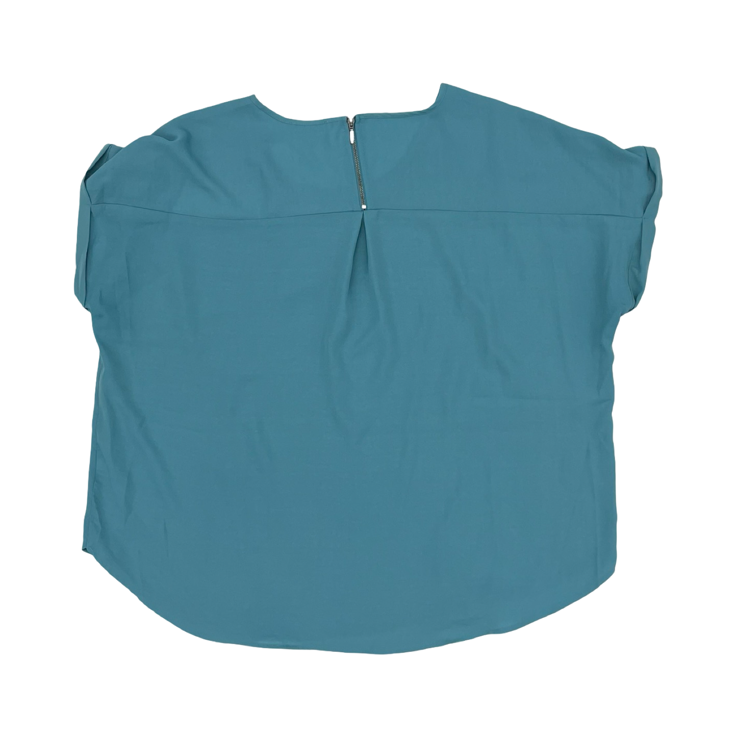 Blouse Ss By Maurices In Aqua, Size:Xxl