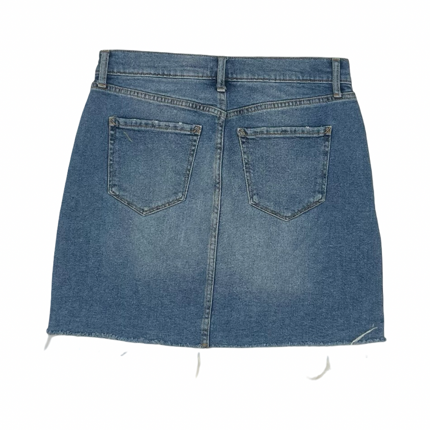 Skirt Mini & Short By Ana In Blue Denim, Size:4