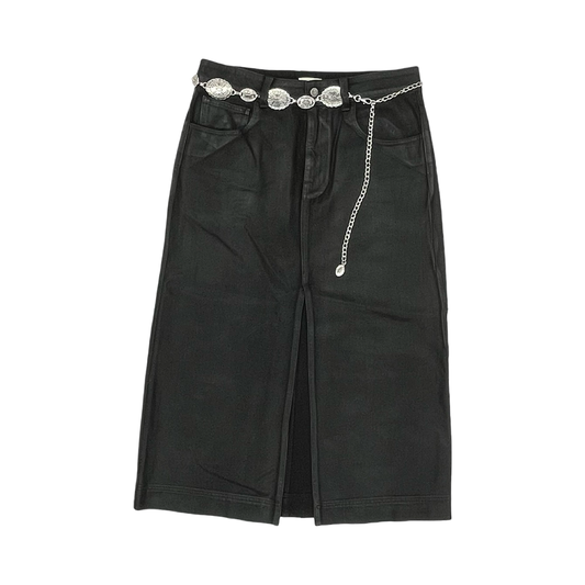 Skirt Midi By Sundance In Black, Size:10