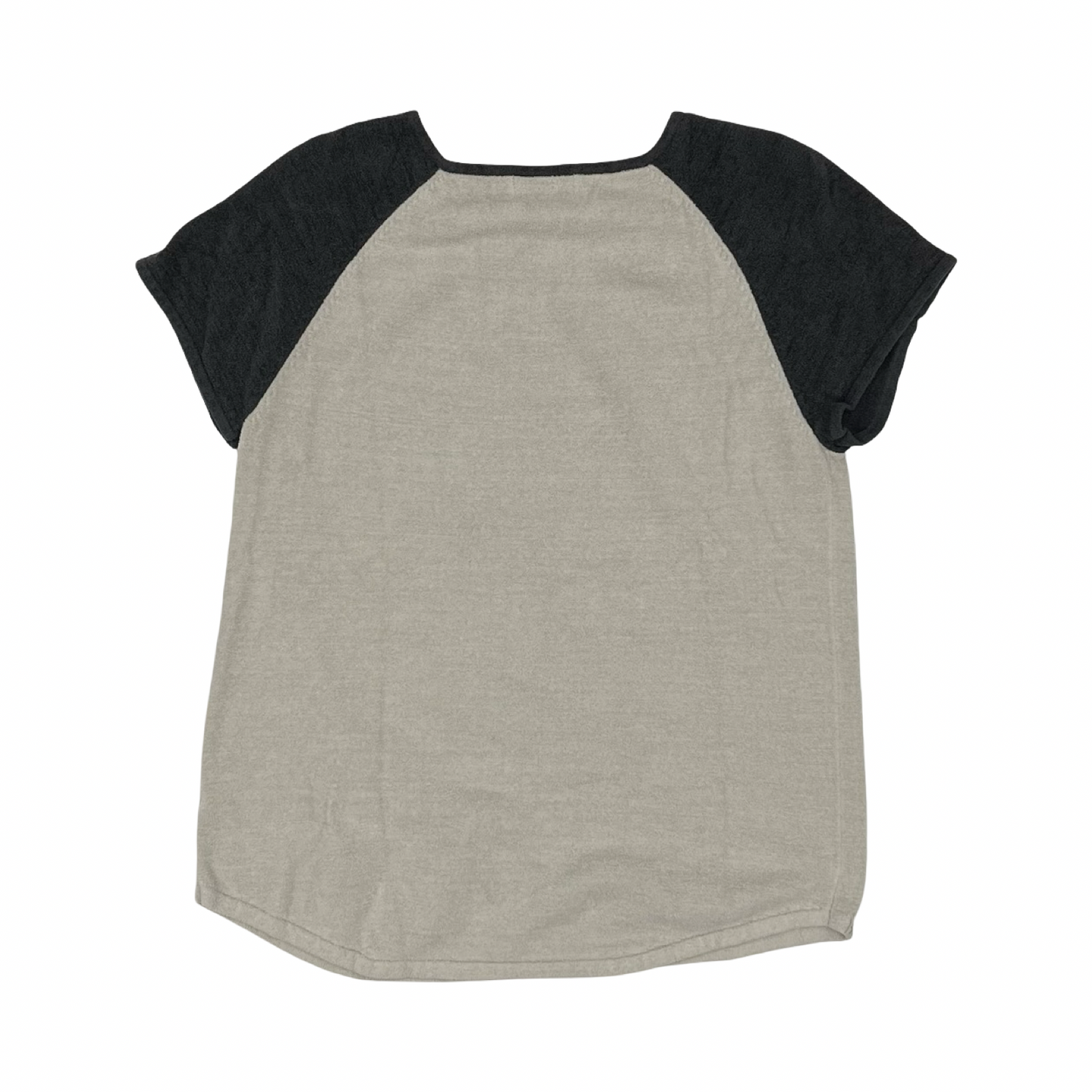 Top Ss By Barefoot Dreams In Grey & Tan, Size:L