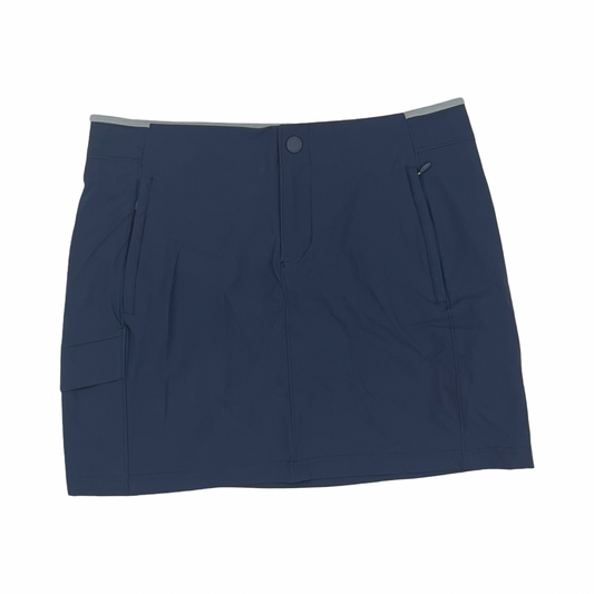 Athletic Skort By Columbia In Blue, Size:L