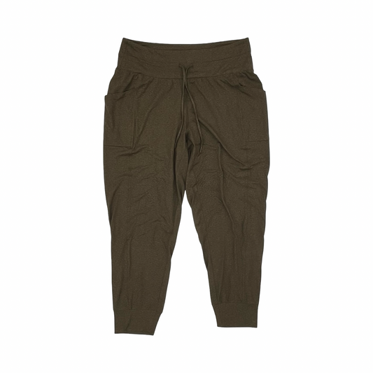 Athletic Pants By Lou And Grey In Brown, Size:Xl