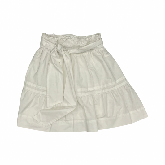 Skirt Mini & Short By Anthropologie In White, Size:Xxs