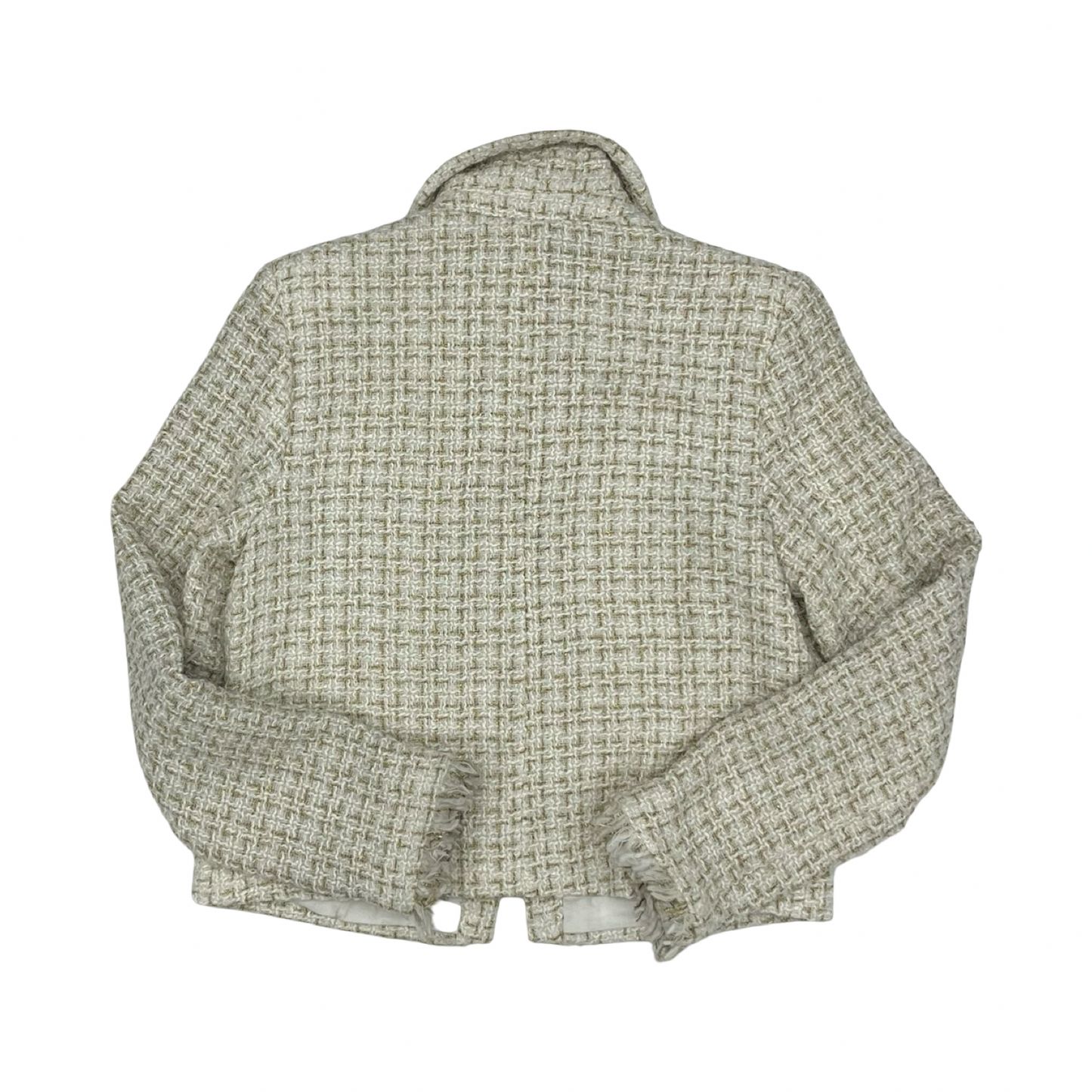 Blazer By Clothes Mentor In Tan, Size:M