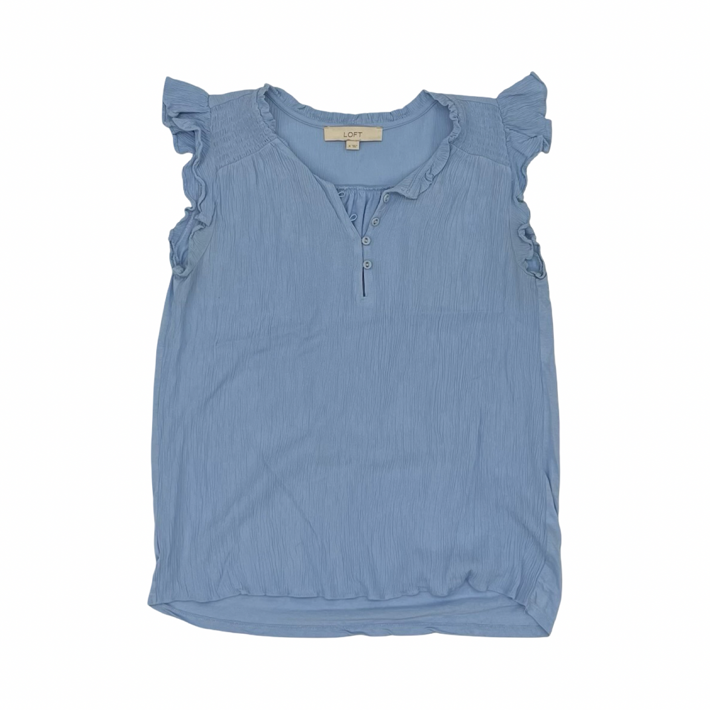 Top Ss By Loft In Blue, Size:M