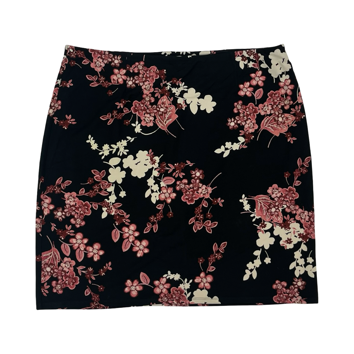 Skirt Mini & Short By J. Jill In Black & Cream, Size:Xl