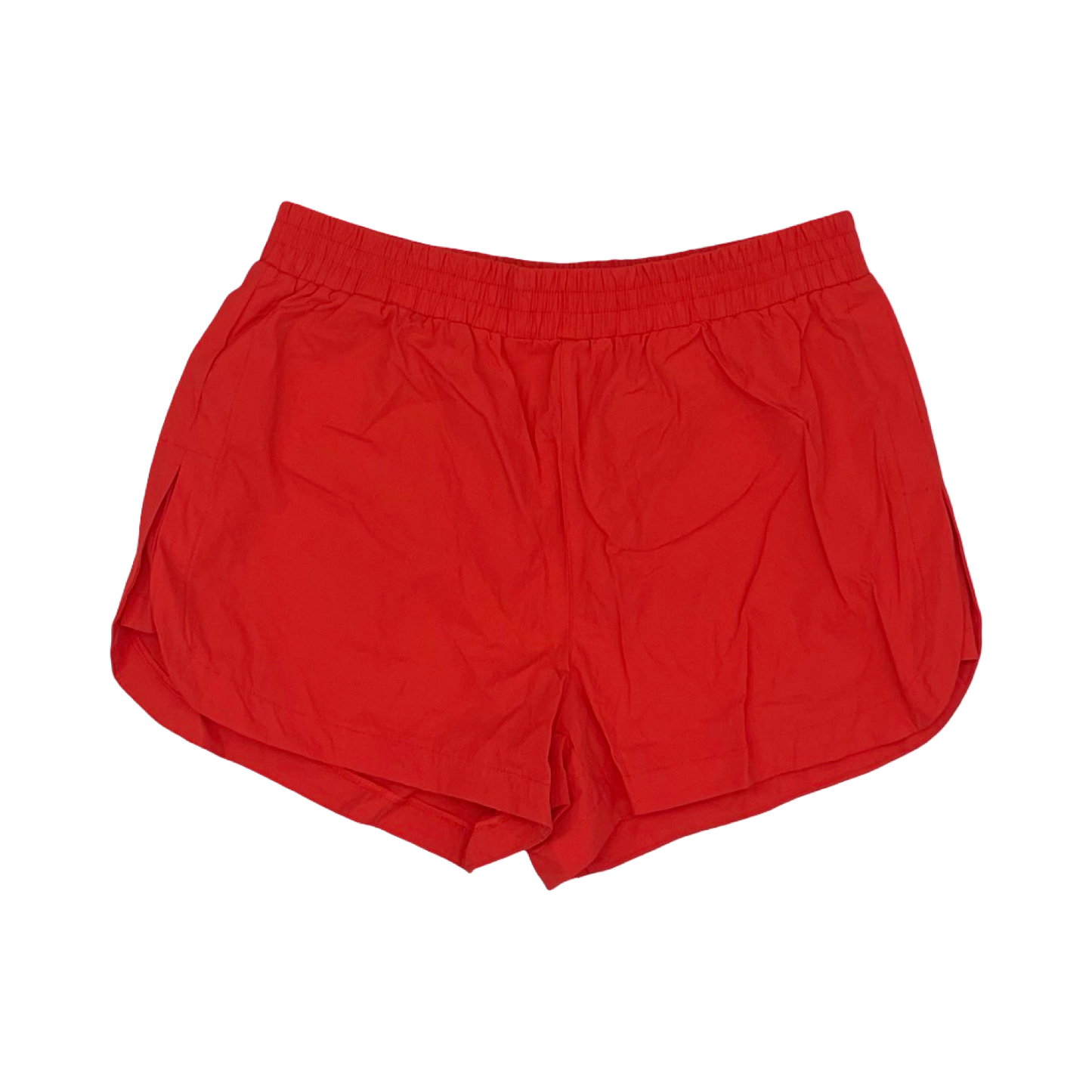 Athletic Shorts By Mono B In Orange, Size:L