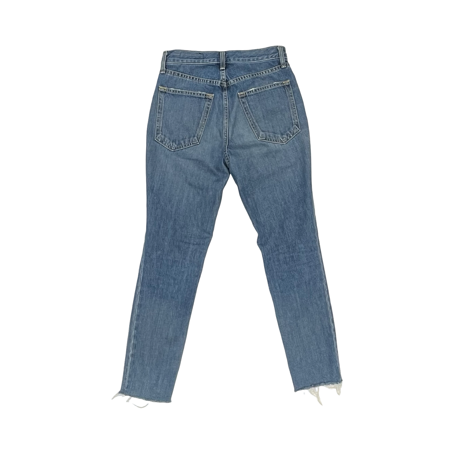 Jeans Straight By Rag And Bone In Blue Denim, Size:2