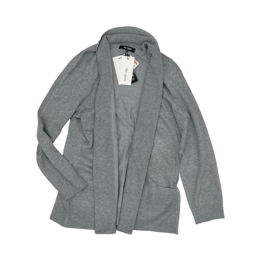 Cardigan By Clothes Mentor In Grey, Size:Xl