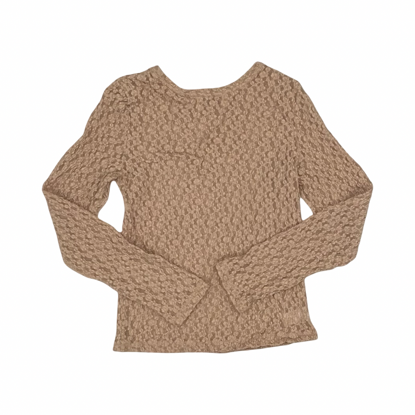 Top Ls By Loft In Brown, Size:S