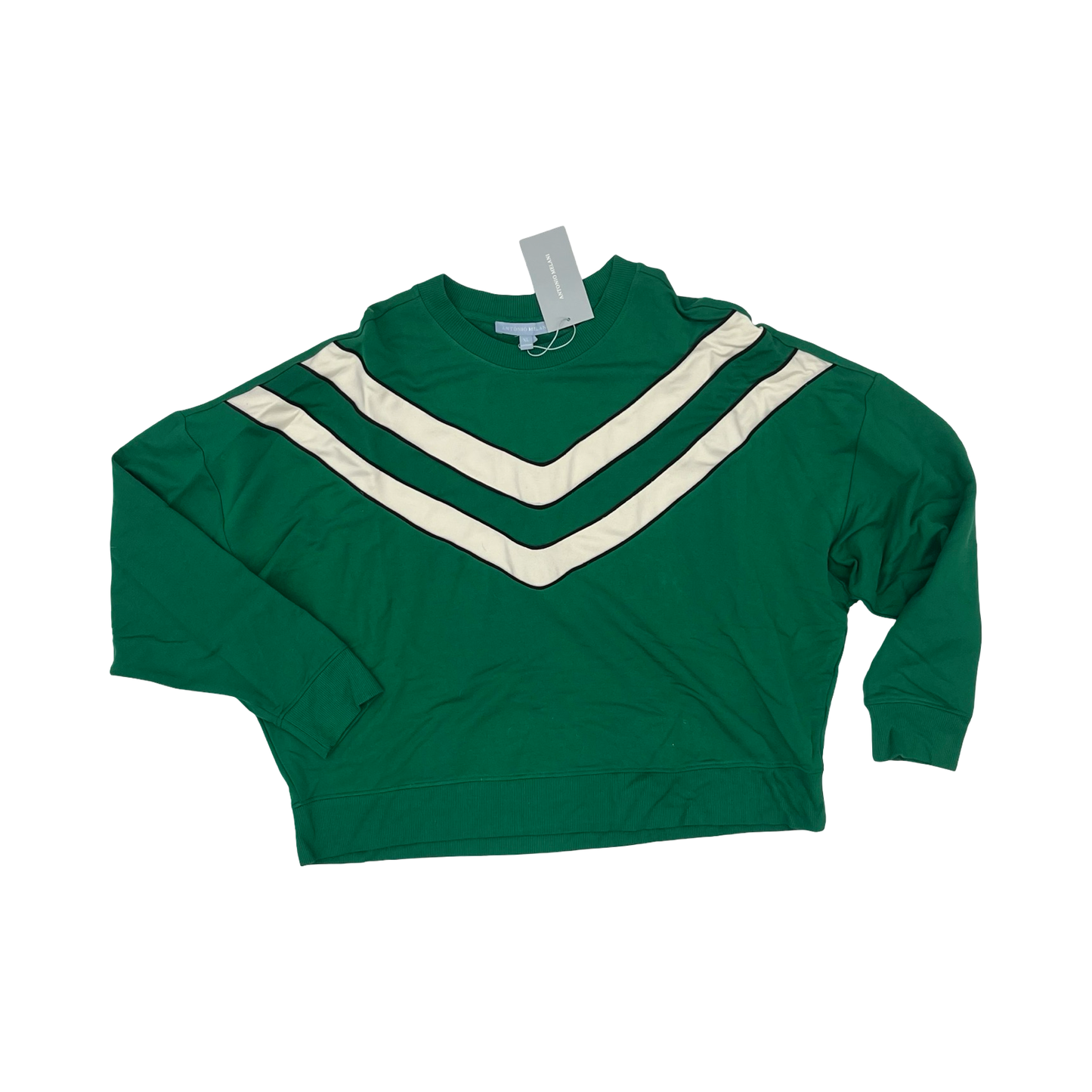 Sweatshirt Crewneck By Antonio Melani In Green, Size:Xl