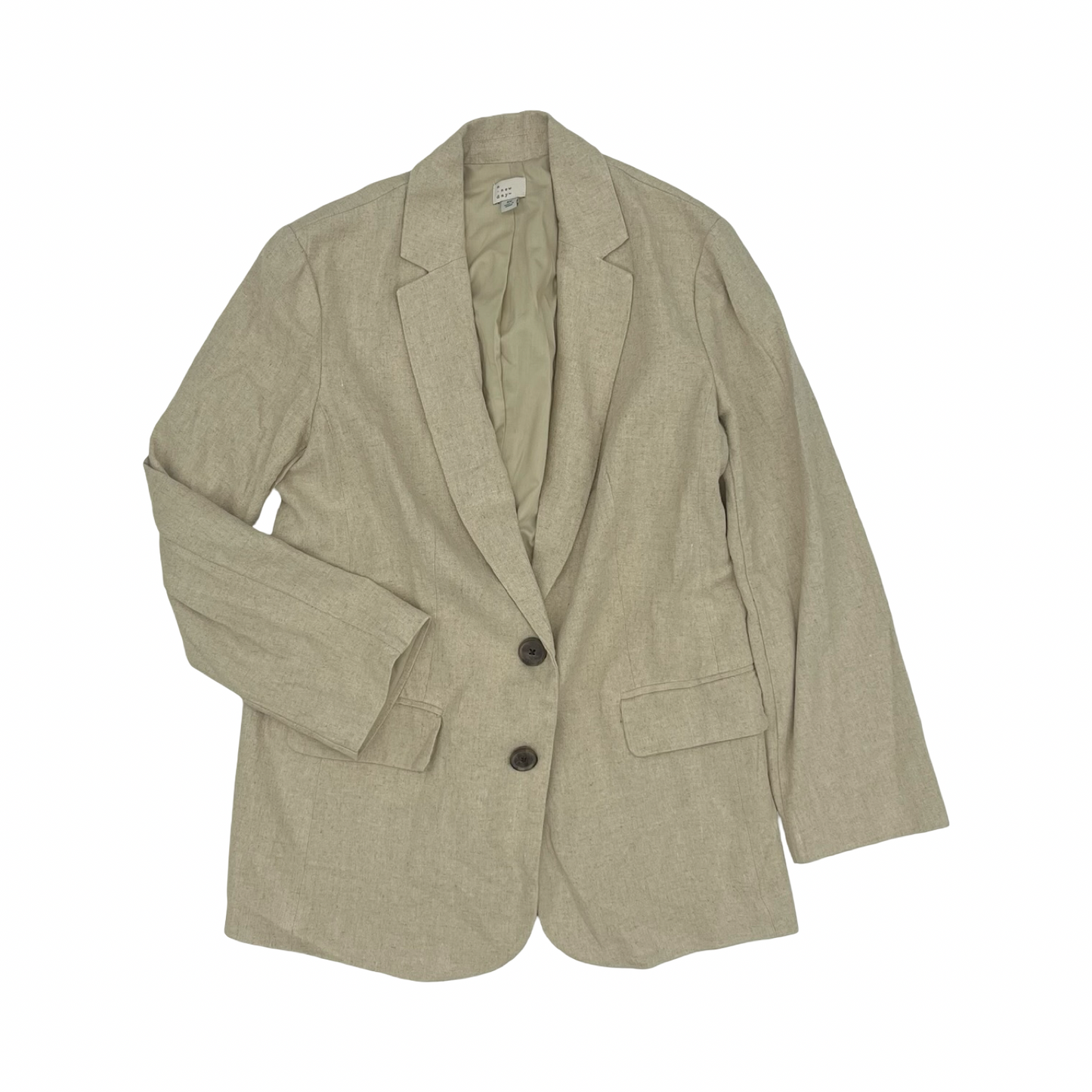 Blazer By A New Day In Brown, Size:Xs