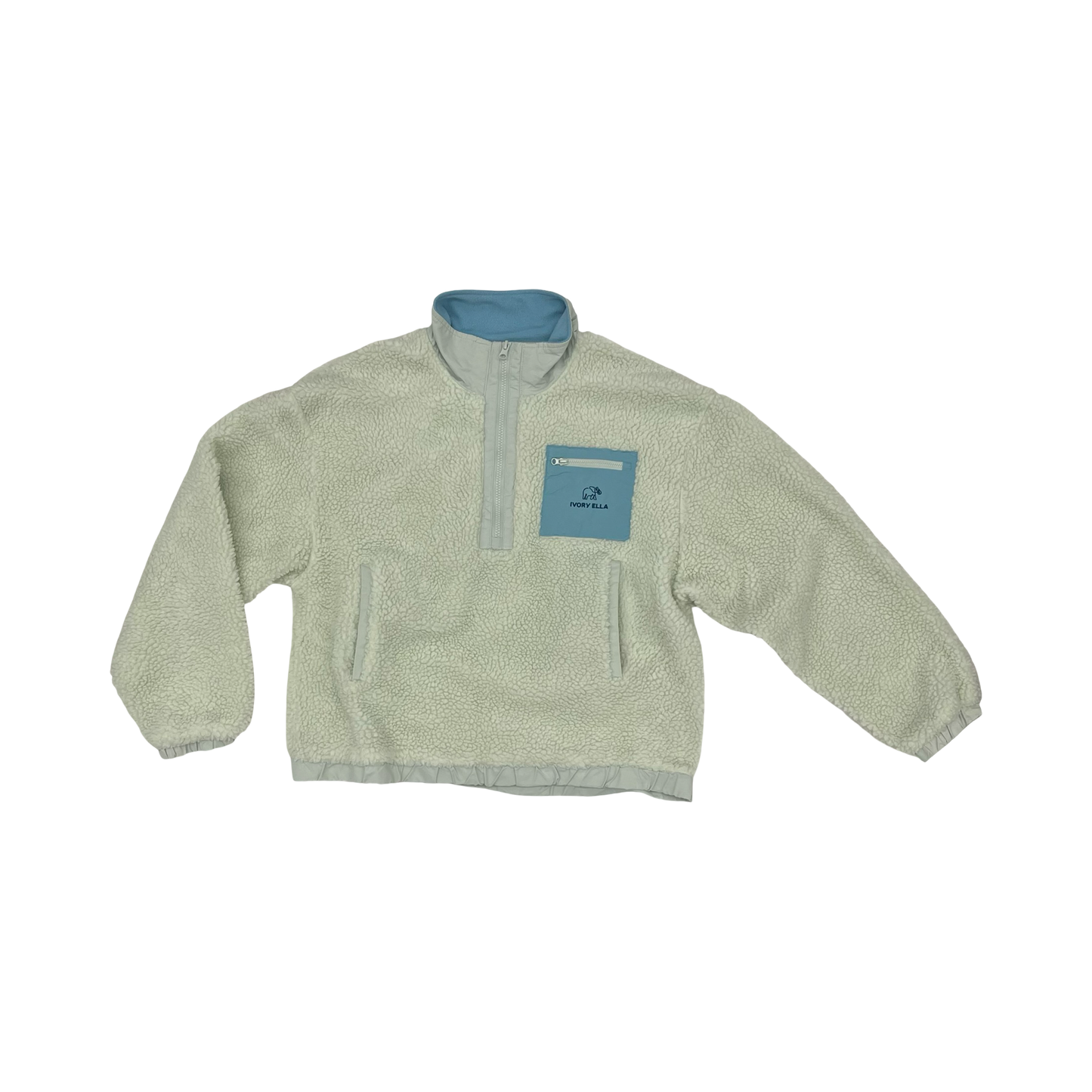 Sweatshirt Collar By Ivory Ella In Green, Size:L