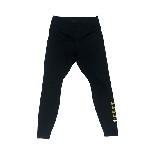 Athletic Leggings By Nike Apparel In Black, Size:M