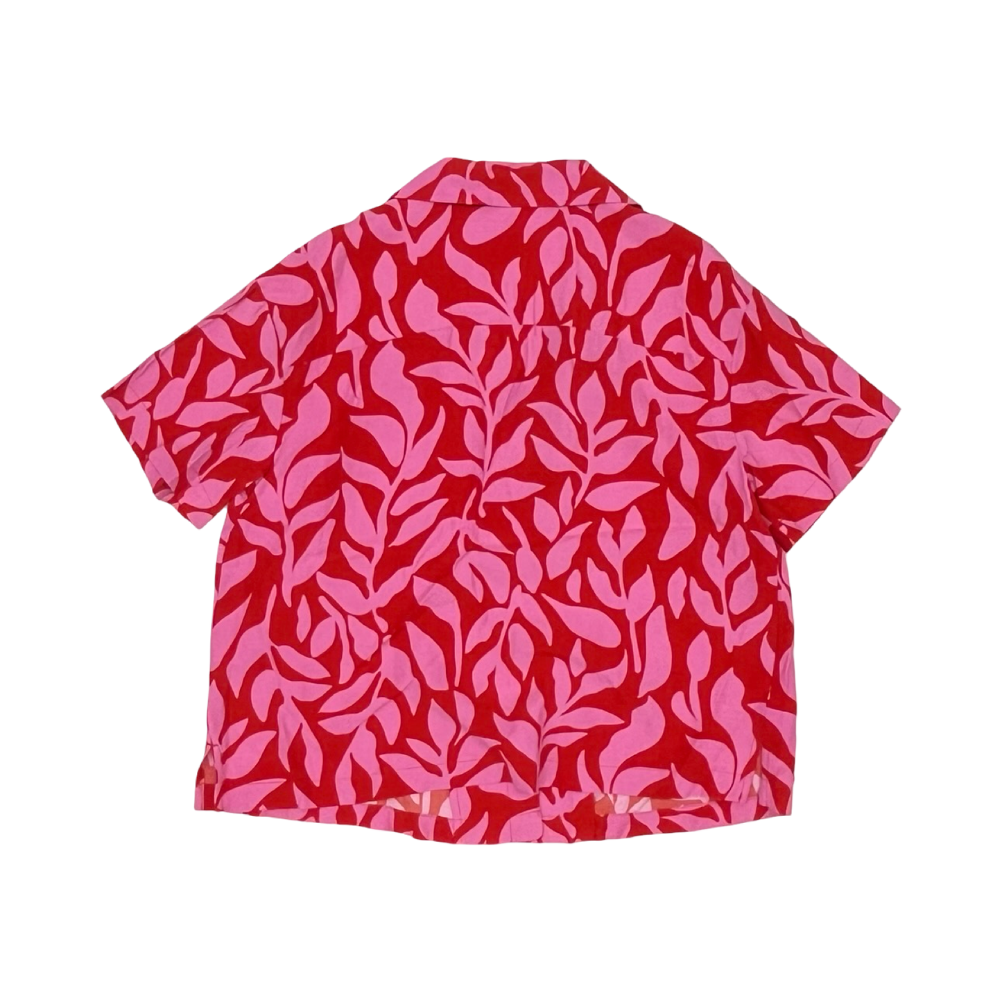 Blouse Ss By A New Day In Pink & Red, Size:S