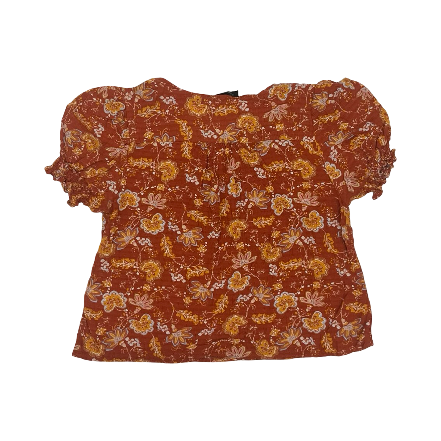 Blouse Ss By Rachel Zoe In Orange, Size:S