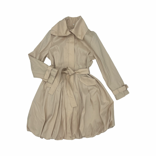 Coat Other By Samuel Dong In Tan, Size:M
