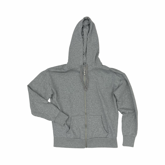 Sweatshirt Hoodie By Time And Tru In Grey, Size:M