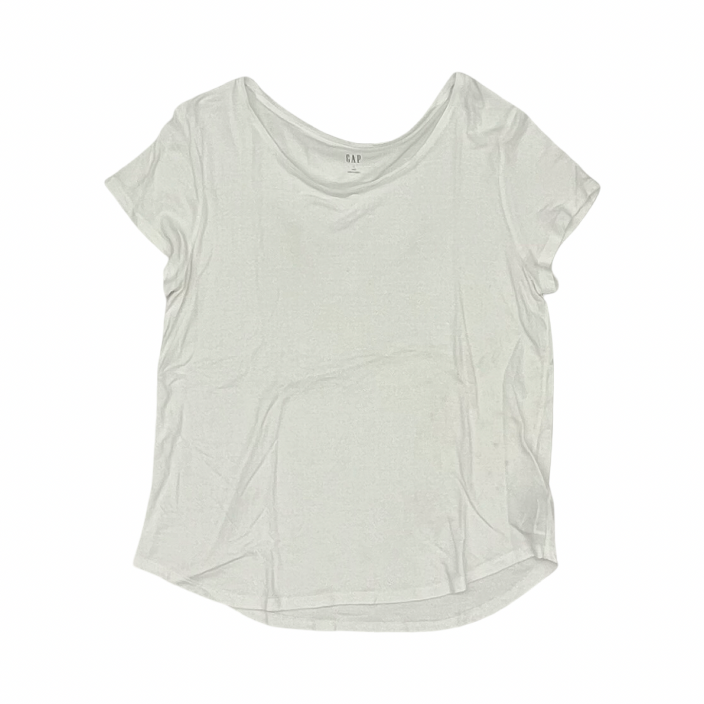 Top Ss Basic By Gap In White, Size:L