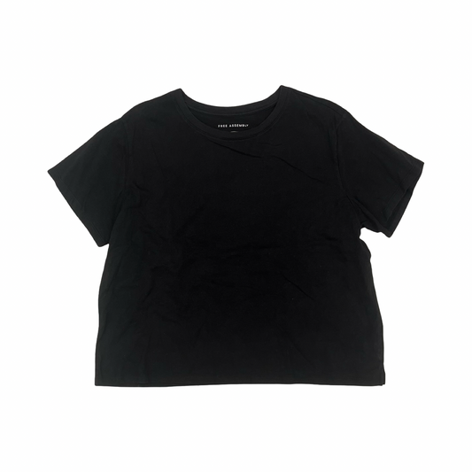 Top Ss By Free Assembly In Black, Size:Xl