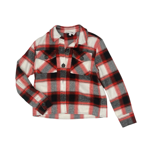 Top Ls By Bb Dakota In Red & White, Size:Xs