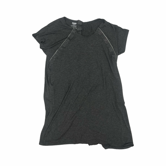 Mat Night Gown By Clothes Mentor In Grey, Size:Osfm