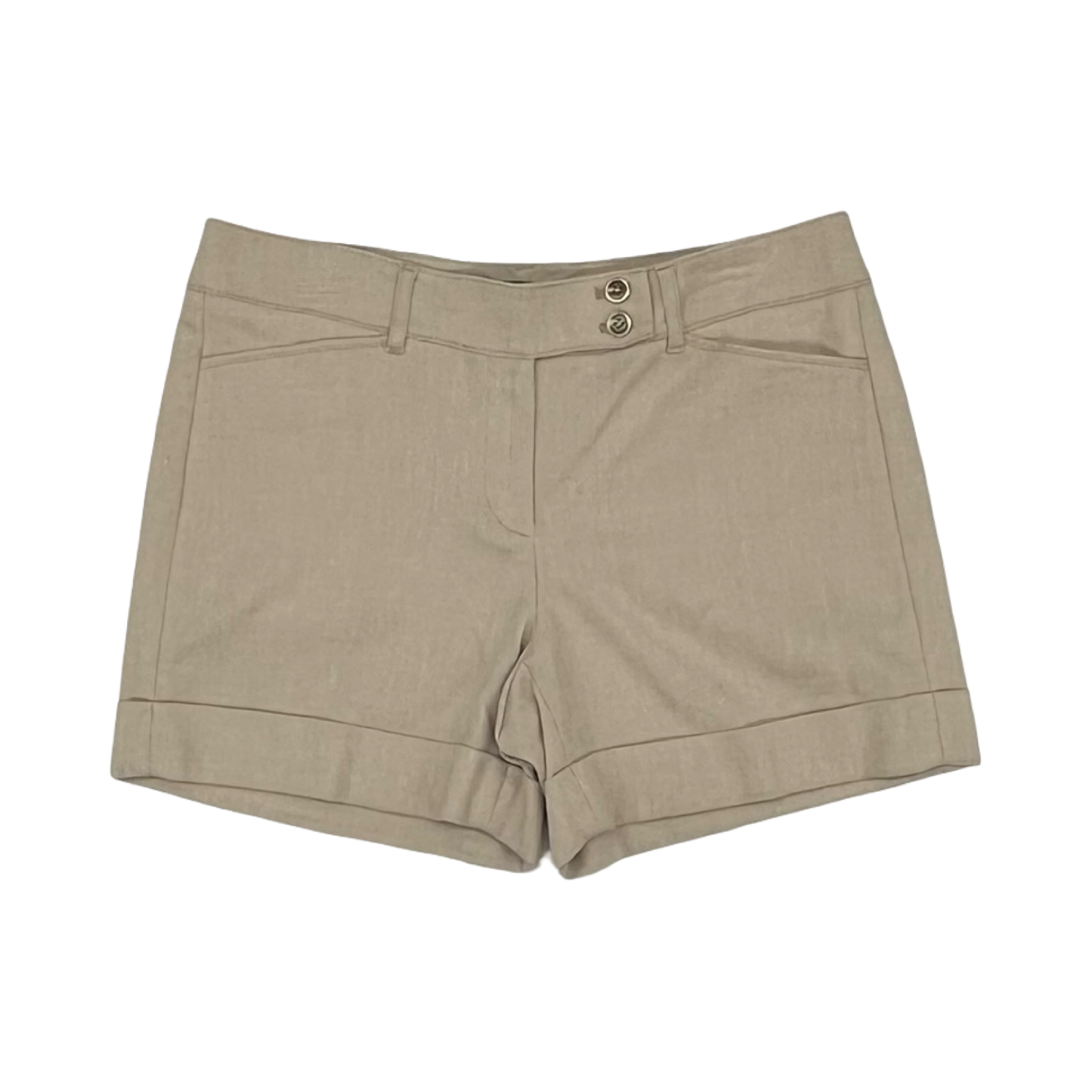 Shorts By White House Black Market In Tan, Size:4