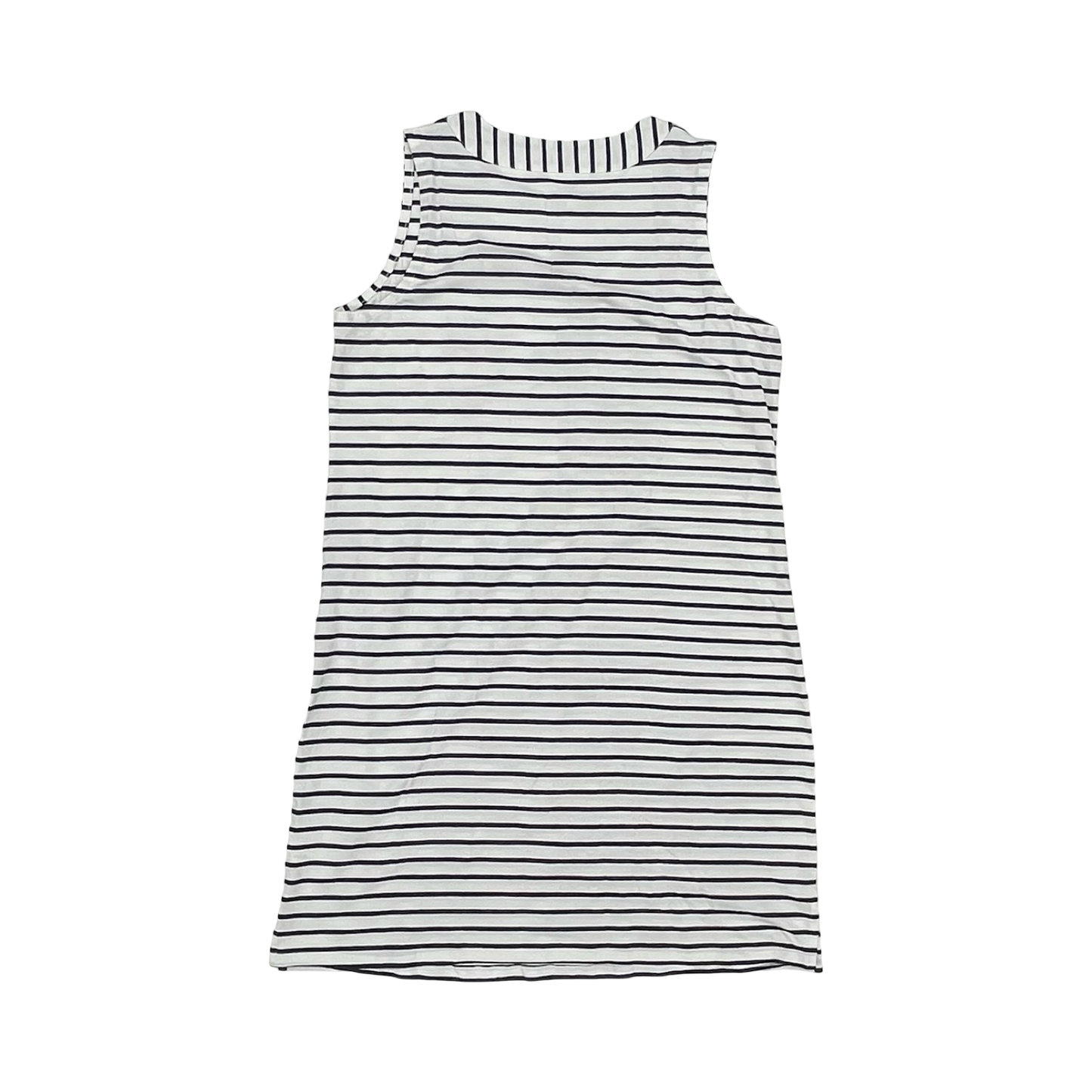 Dress Casual Short By Coolibar In Blue & White, Size:L