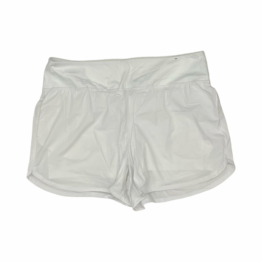 Athletic Shorts By Spyder In White, Size:Xxl
