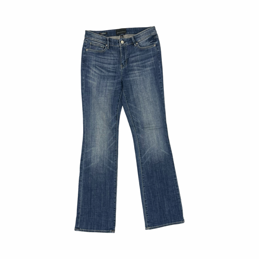 Jeans Boot Cut By White House Black Market In Blue Denim, Size:6