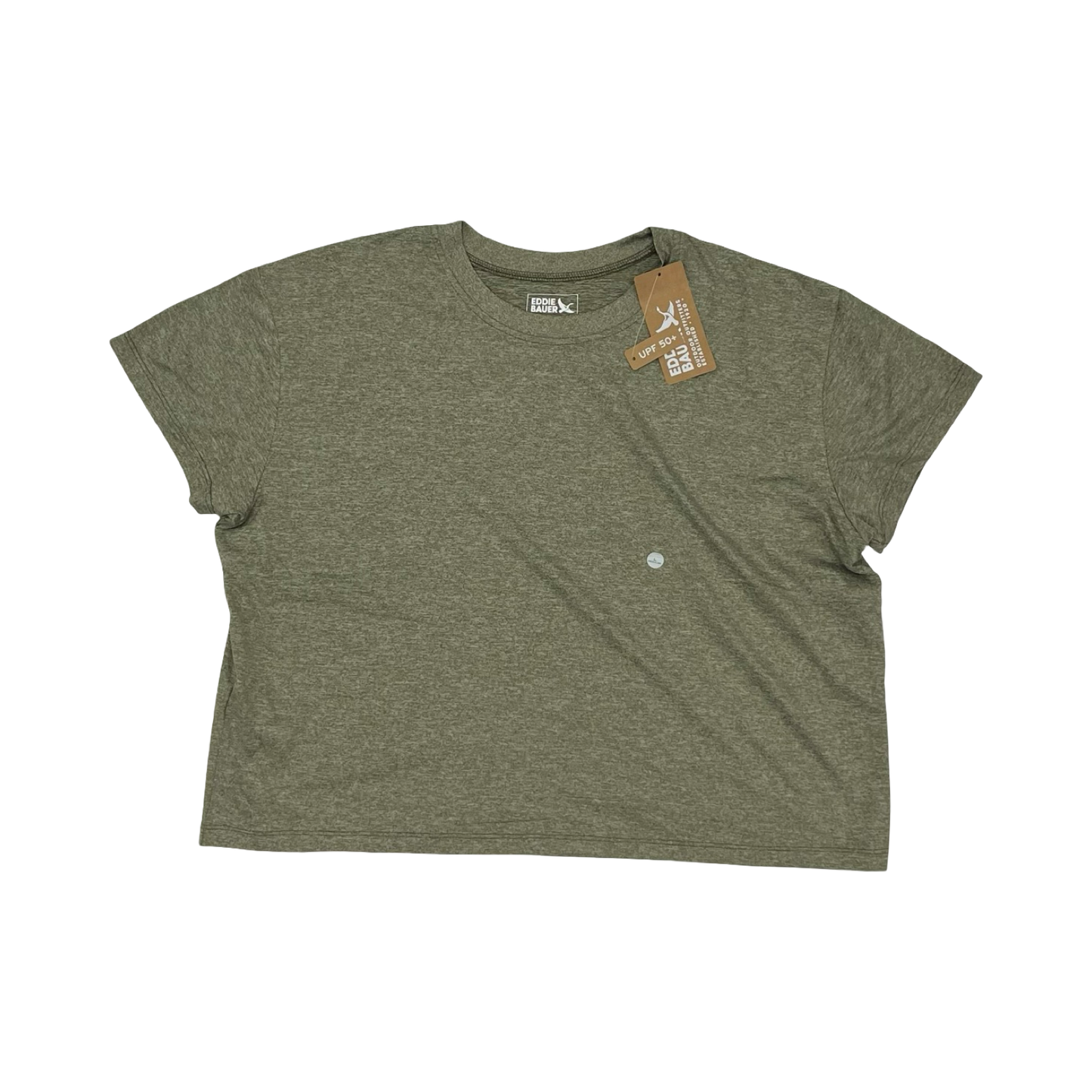 Top Ss By Eddie Bauer In Green, Size:L
