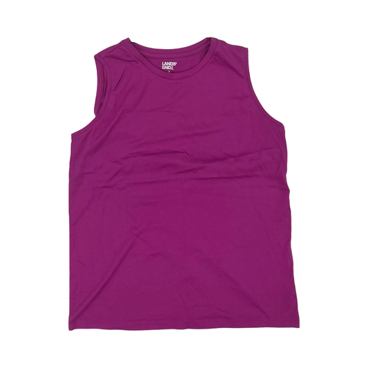 Top Sleeveless By Lands End In Purple, Size:S