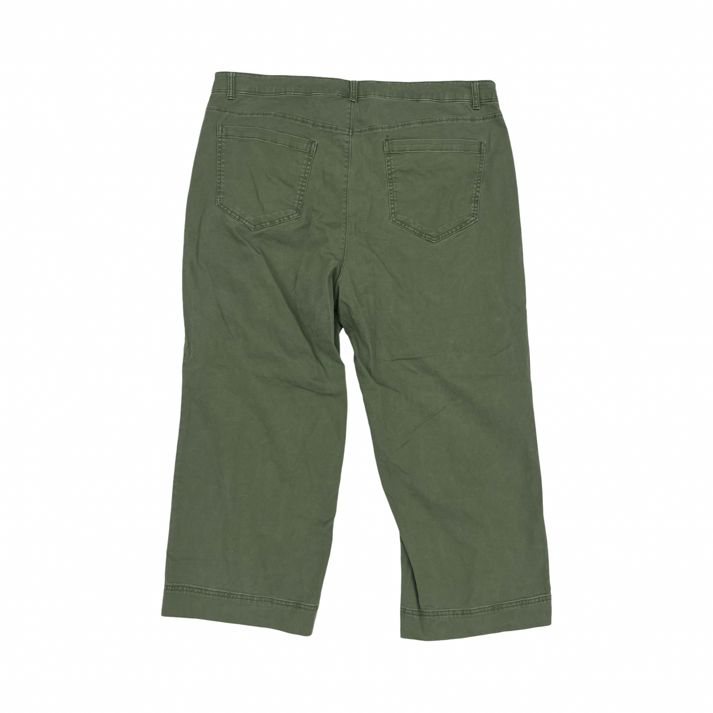 Pants Wide Leg By Old Navy In Green, Size:18