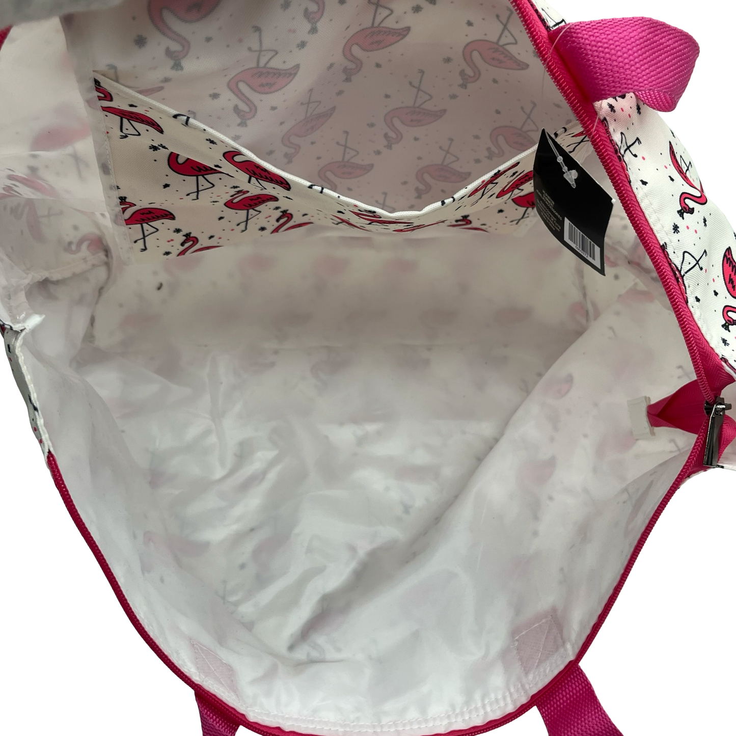 Tote By Cmf In Cream & Pink, Size:Medium