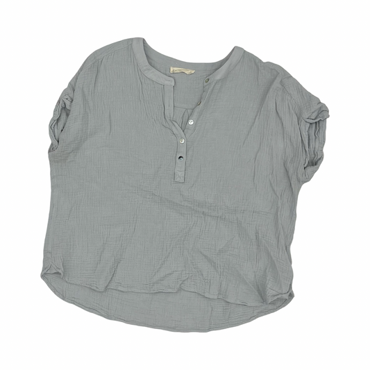 Blouse Ss By By Together In Blue, Size:L