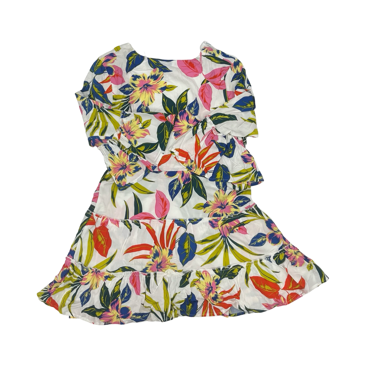Swimwear Cover-Up By Blue Island In Floral Print, Size:S