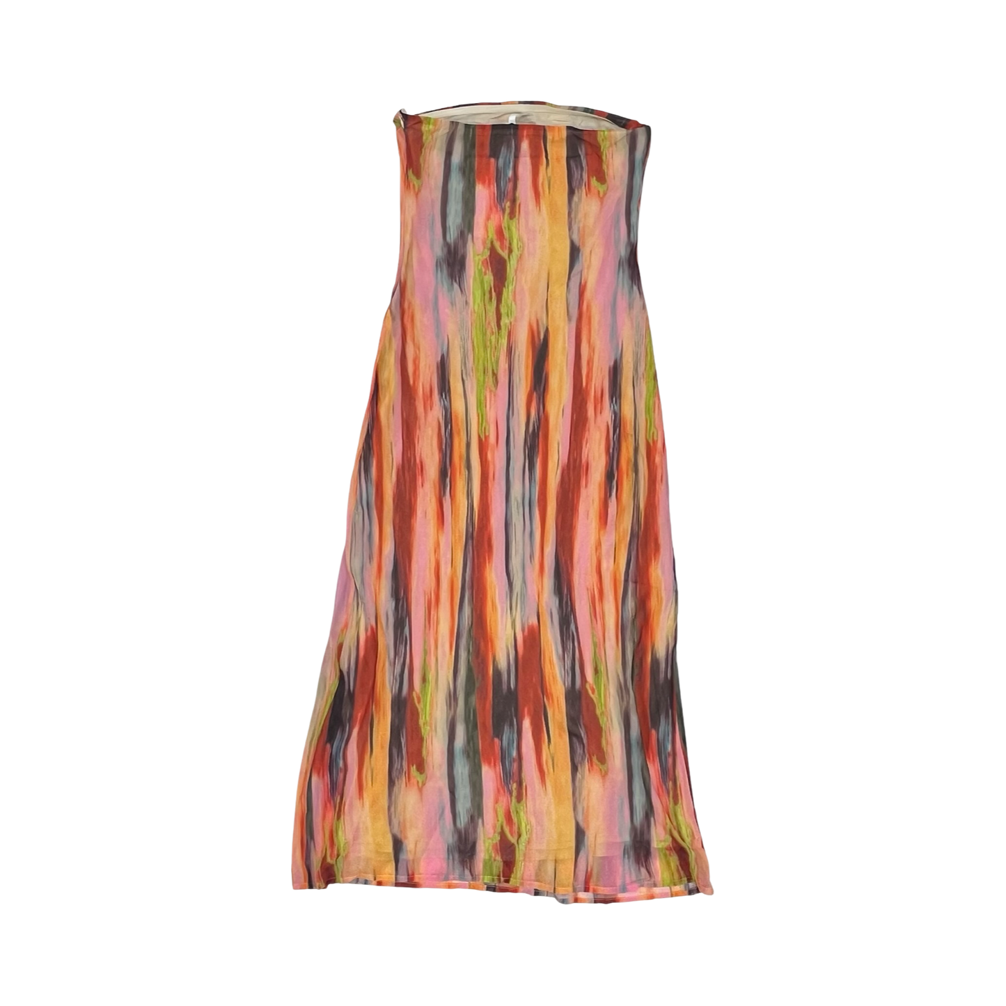 Dress Party Midi By Clothes Mentor In Multi, Size:M