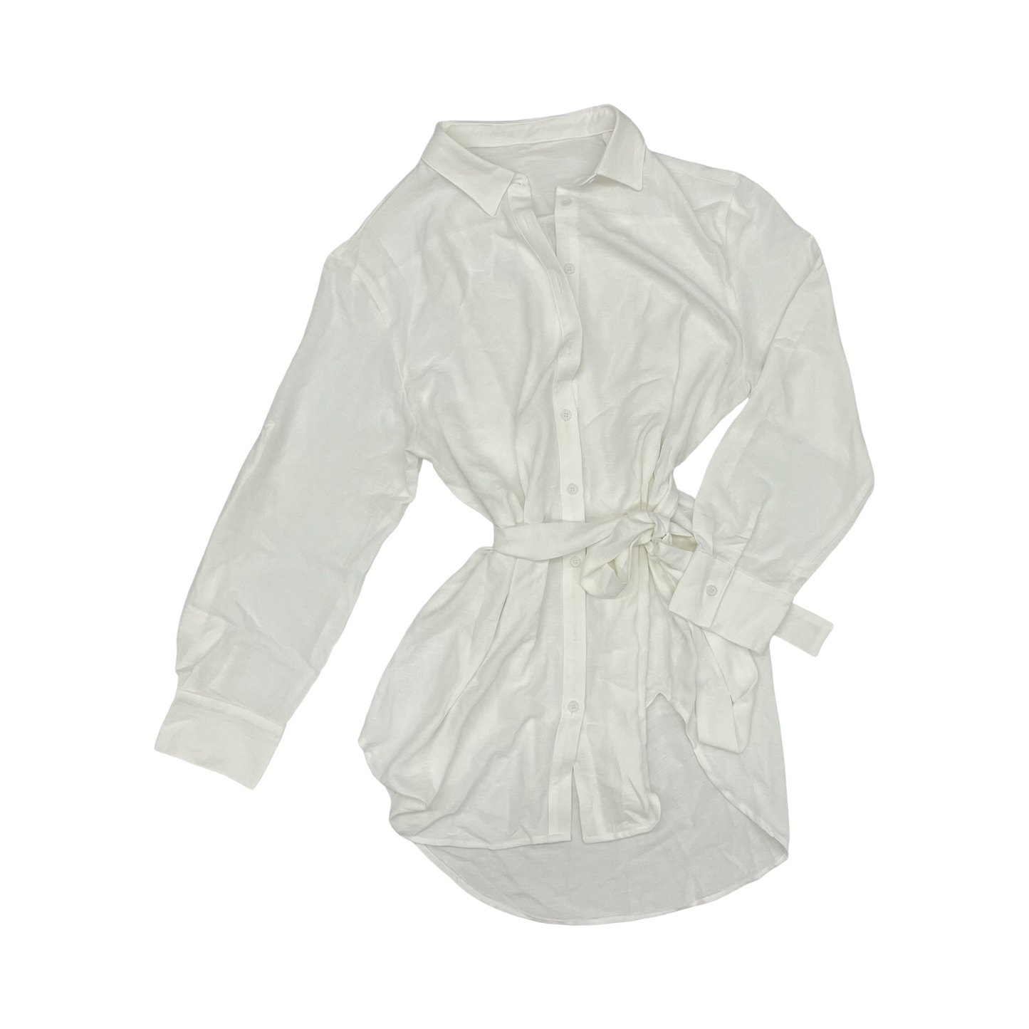 Swimwear Cover-Up By Cupshe In White, Size:Xl