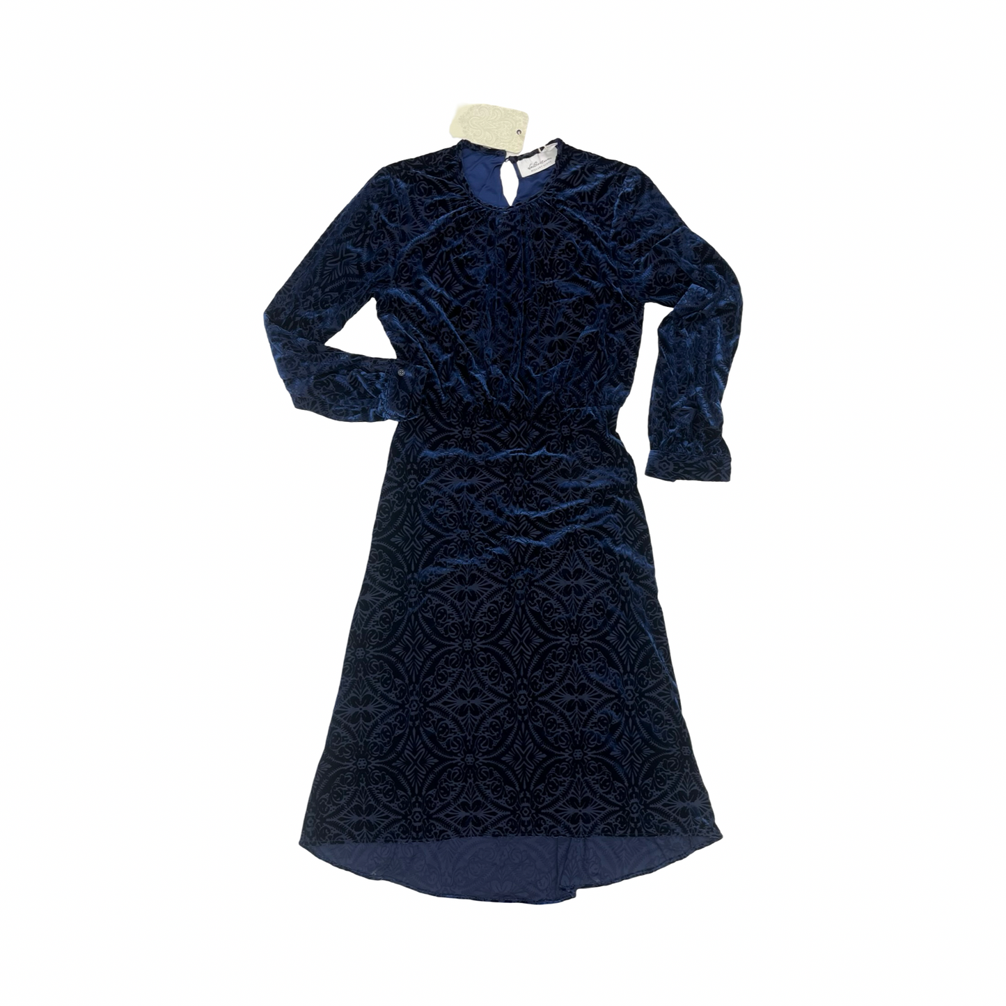 Dress Party Midi By Clothes Mentor In Navy, Size:Xs